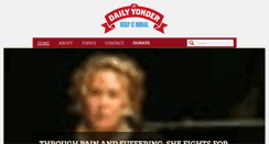 Desktop Screenshot of dailyyonder.com